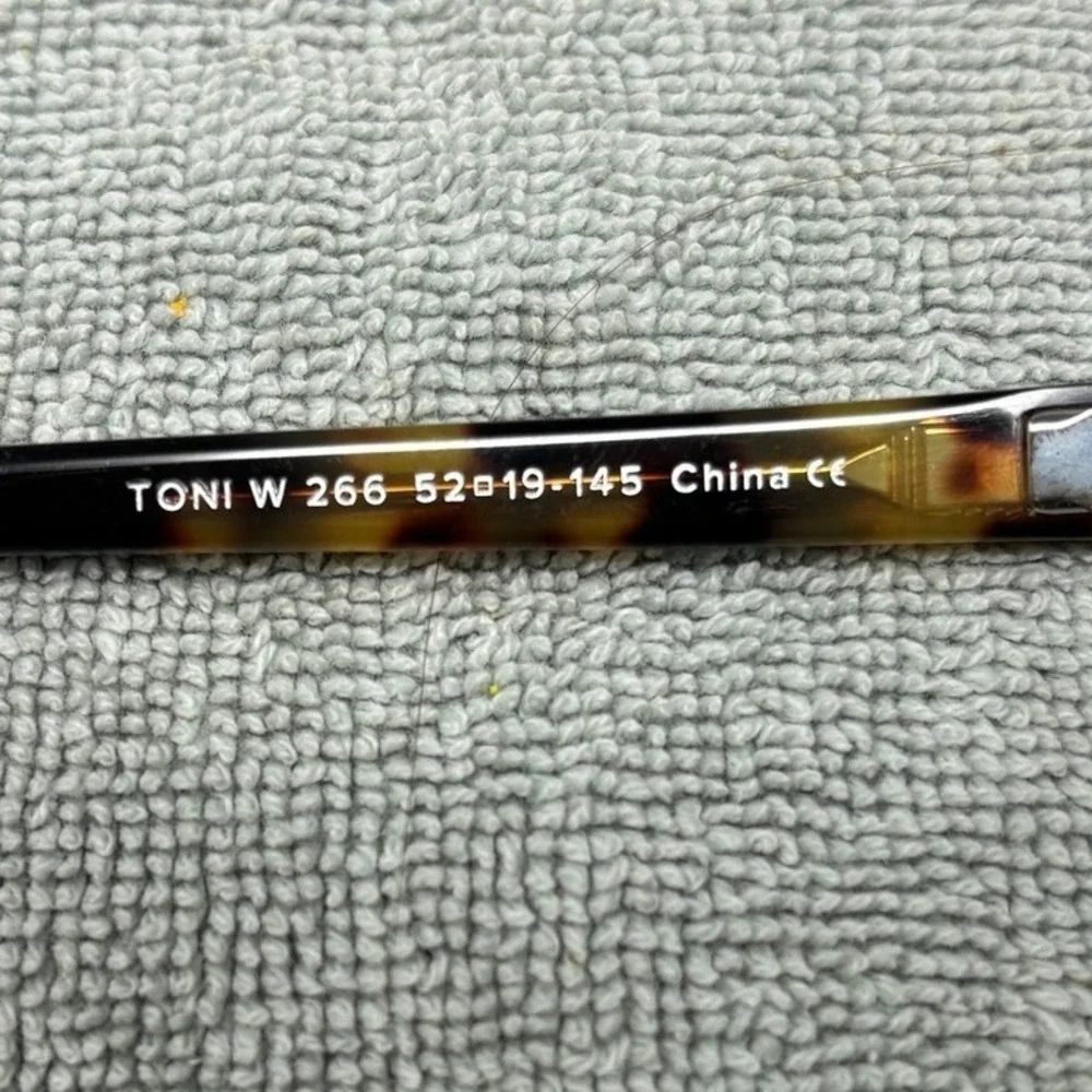 Warby Parker Toni Frames ONLY Tortoise Shell Brown Cat Eye‎ Frames W 266 Case